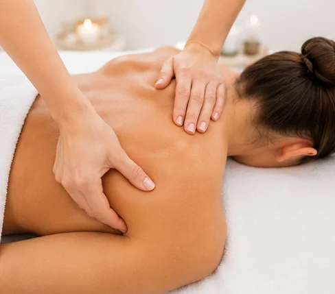 Myofascial release therapy treating deep soft tissue pain and fascia restrictions
