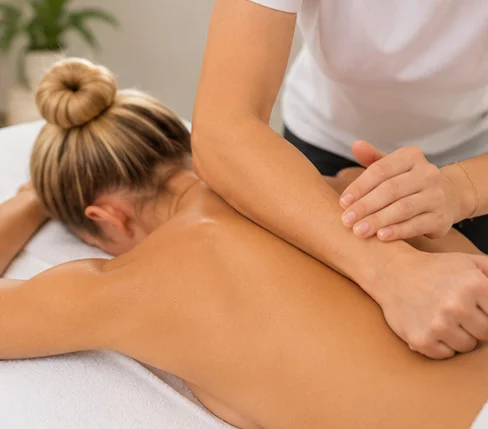 Therapeutic myofascial release treatment for muscle tension and connective tissue dysfunction