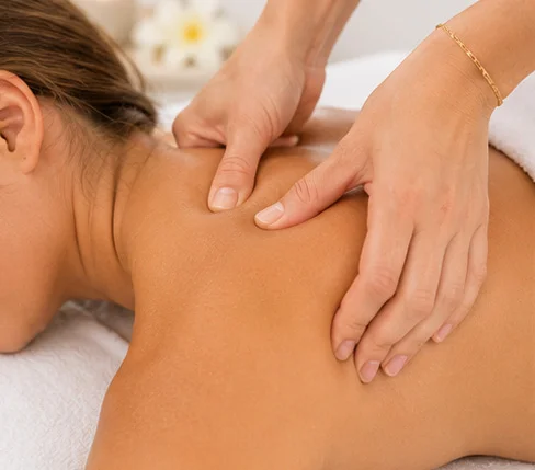 Holistic myofascial release session for chronic pain relief and injury recovery